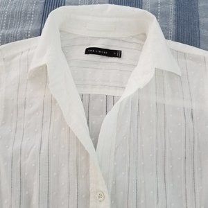 The Limited White Button Down Shirt